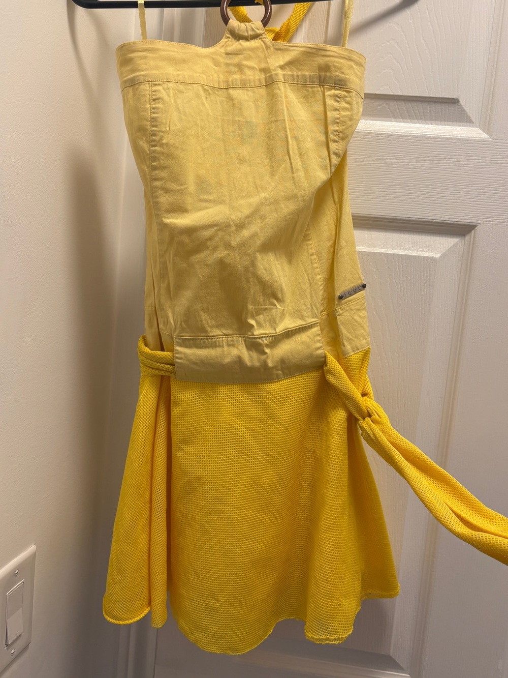 Yellow halter dress 💛✨💫⭐️💛